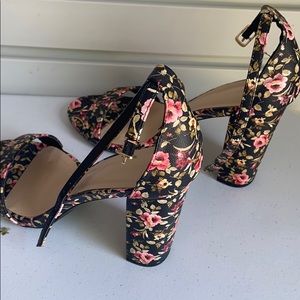 Floral heels